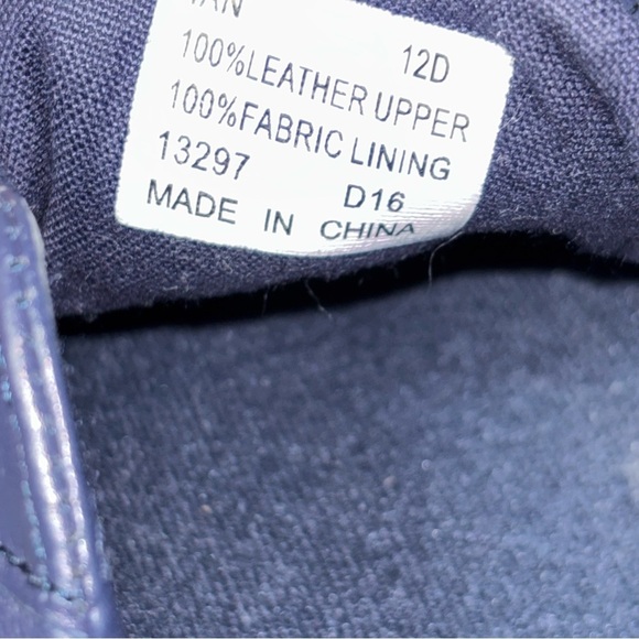 POLO Ralph Lauren Men's Ian Leather Shoes  Sneakers Size 12D (Medium) - Picture 9 of 11